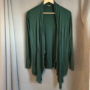 Dark Green - Cowl Neck Top - Size Medium - Urban Coco